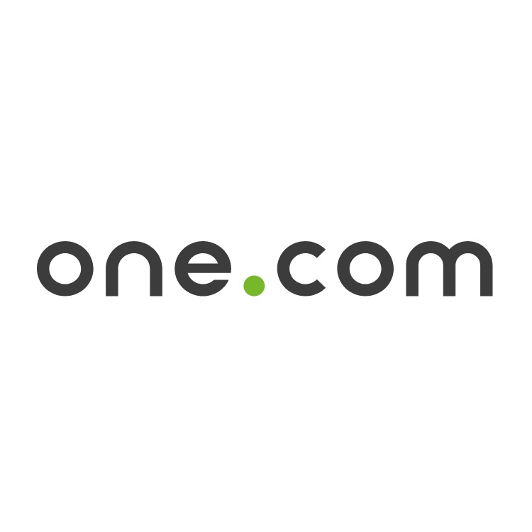 One.com - få 50% rabatt på handlekurven ved bruk av rabattkode logo